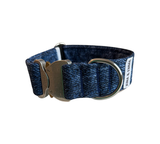 Halsband Jeans Dunkelblau